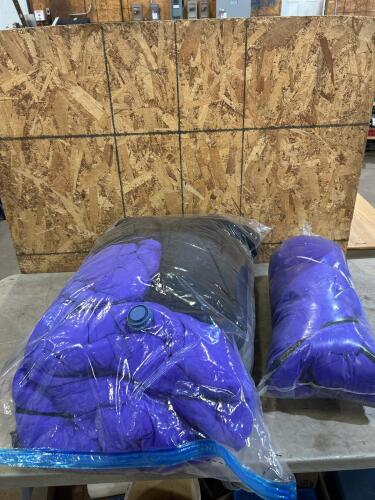 3 Sleeping bags
