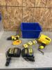 Dewalt 18v drill tool only, 2 Dewalt 12v batteries w chargers, etc