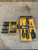 New Dewalt 4 piece screwdriver set, Dewalt driver bit set