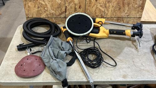 Electric drywall sander vac kit
