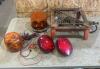 2 Beacons, trailer lights, propane cooker