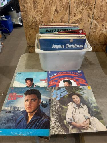 Assorted Elvis & other records
