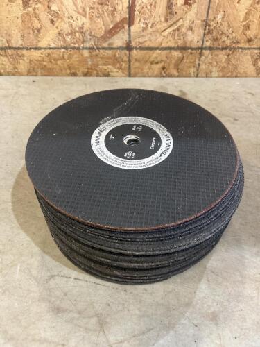 12&rdquo; Cut off discs