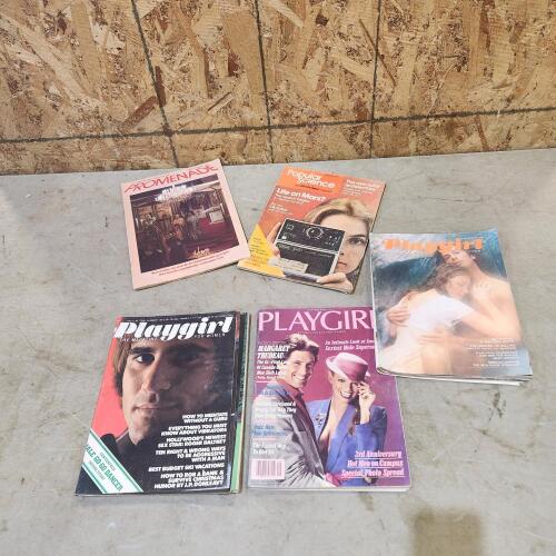 Playgirl & other magazines