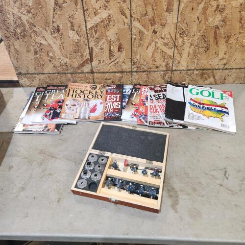 Router bits & magazines
