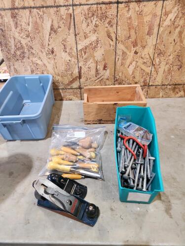 Wood working tools & hardware