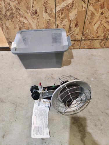 New propane heater