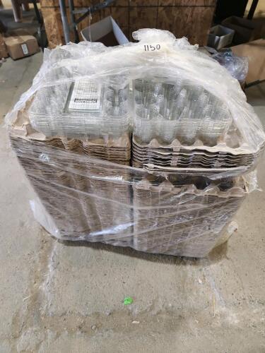 Assorted used egg cartons & flats