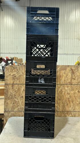 5 Milk crates