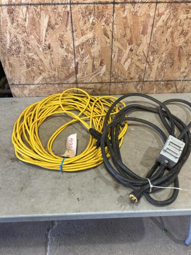100&rsquo; Ext cord, heavy duty extension cord