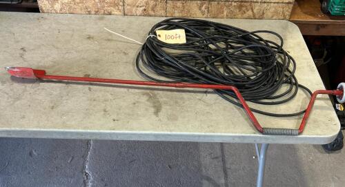 100&rsquo; Ext cord, hole digger