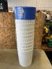 10 Ice cream pails w lids
