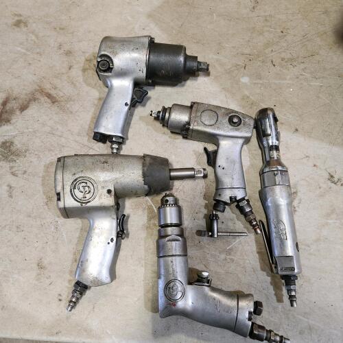 Assorted air tools