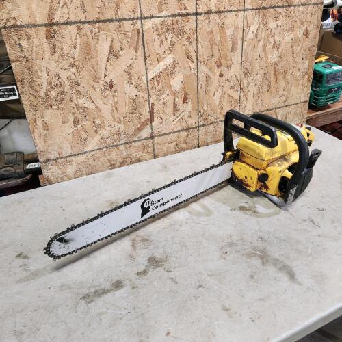 24" McCulloch working chainsaw