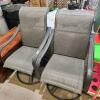 2 Patio chairs