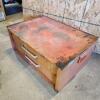 27"L 18"D 12"H Toolbox in rough condition
