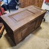 Antique wooden chest