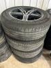 4 235/65R18 Alum wheels 50% tread