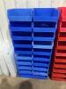 20 Storage bins 11&rdquo;W 11&rdquo;D 5&rdquo;H