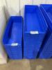 34 Storage bins 6&rdquo;W 18&rdquo;L 4&rdquo;H
