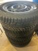 4 235/70R16 Winter tires on steel rims 90% tread