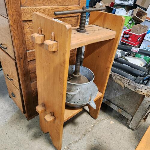 Vintage Cider press