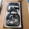 Double stainless sink w faucet