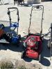 Lawn mower as is, snow thrower as is