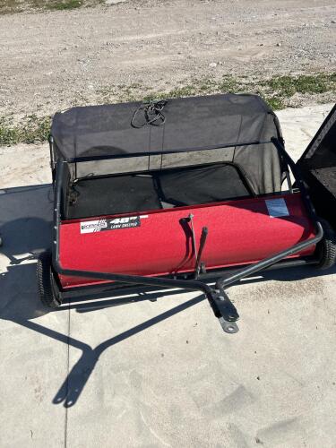 48&rdquo; Lawn sweeper