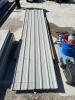 29 New sheets of assorted sized roofing steel