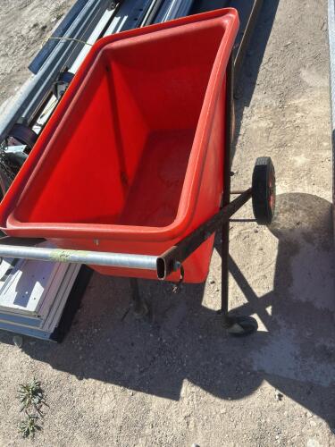 Poly cart 32"L 20"W