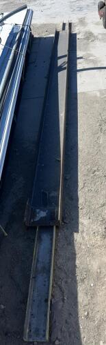 10&rdquo;x5&rdquo;x172&rdquo;L I beam, 5&rdquo;x2&rdquo;x18&rsquo;L alum channel