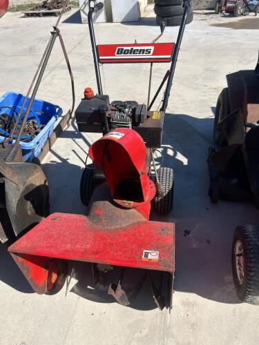 21&rdquo; Snowblower as is