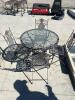 5 Piece metal patio set