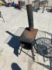 Wood burning stove 23"L 14"W 29"H