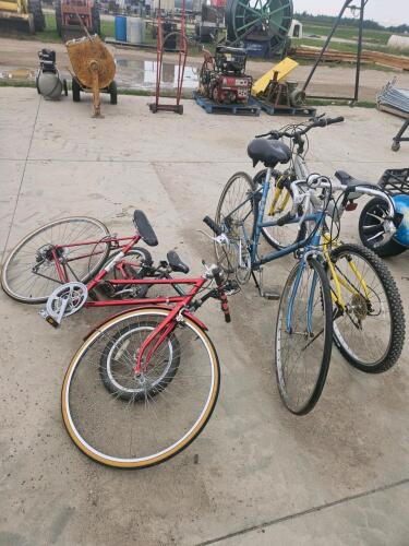 4 bikes as is