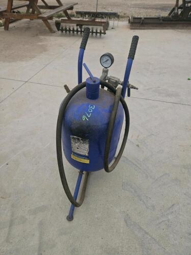 Sandblaster missing wheels