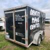 6'x12' V Nose trailer w ownership, 73" Inside height w contents - 4