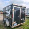 6'x12' V Nose trailer w ownership, 73" Inside height w contents - 5