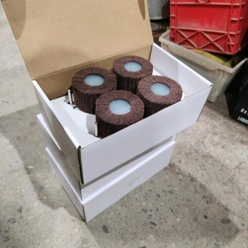 30 Very fine woven flap wheels