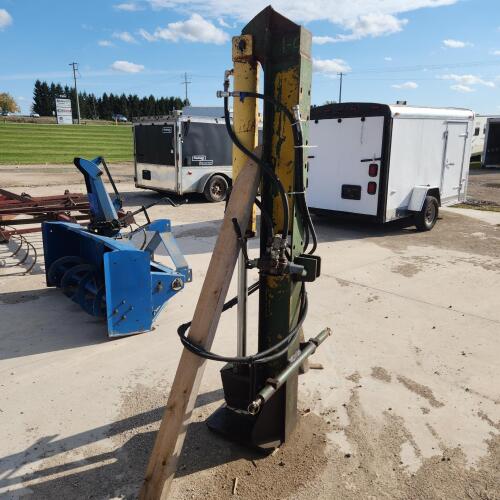 Vertical 26" wood splitter