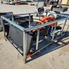 Unused Skidsteer mount stump grinder
