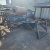 Media reclaim dust collector system guyson Model 9 4'x4'x4' inside tank, 36" rotary table, side loading track for heavy parts - 4