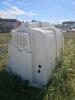 Poly calf hutch complete in good condition - 2