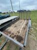 Tandem axel utility trailer 72&rdquo;W 12&rsquo;L no ownership - 5