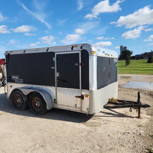 7'x12'L 63" inside height Trailer no ownership, needs some work