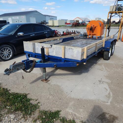 75"W 14'L Trailer no ownership
