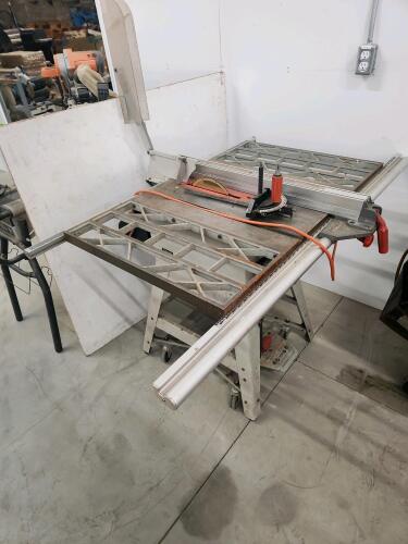 Ridgid 10" table saw working