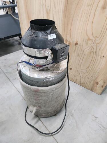 6" Inline fan