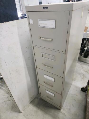 4 Drawer letter size filing cabinet